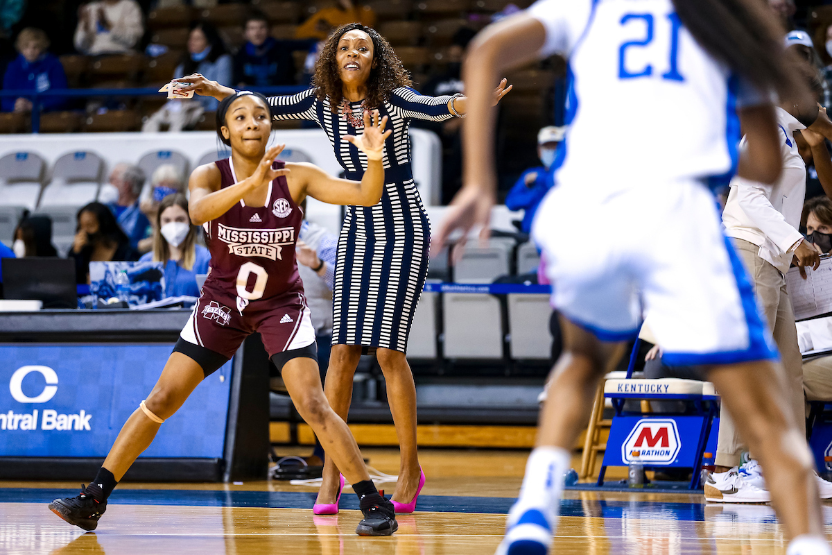 Kyra Elzy.Kentucky beats Mississippi State 81-74.Photo by Eddie Justice | UK Athletics