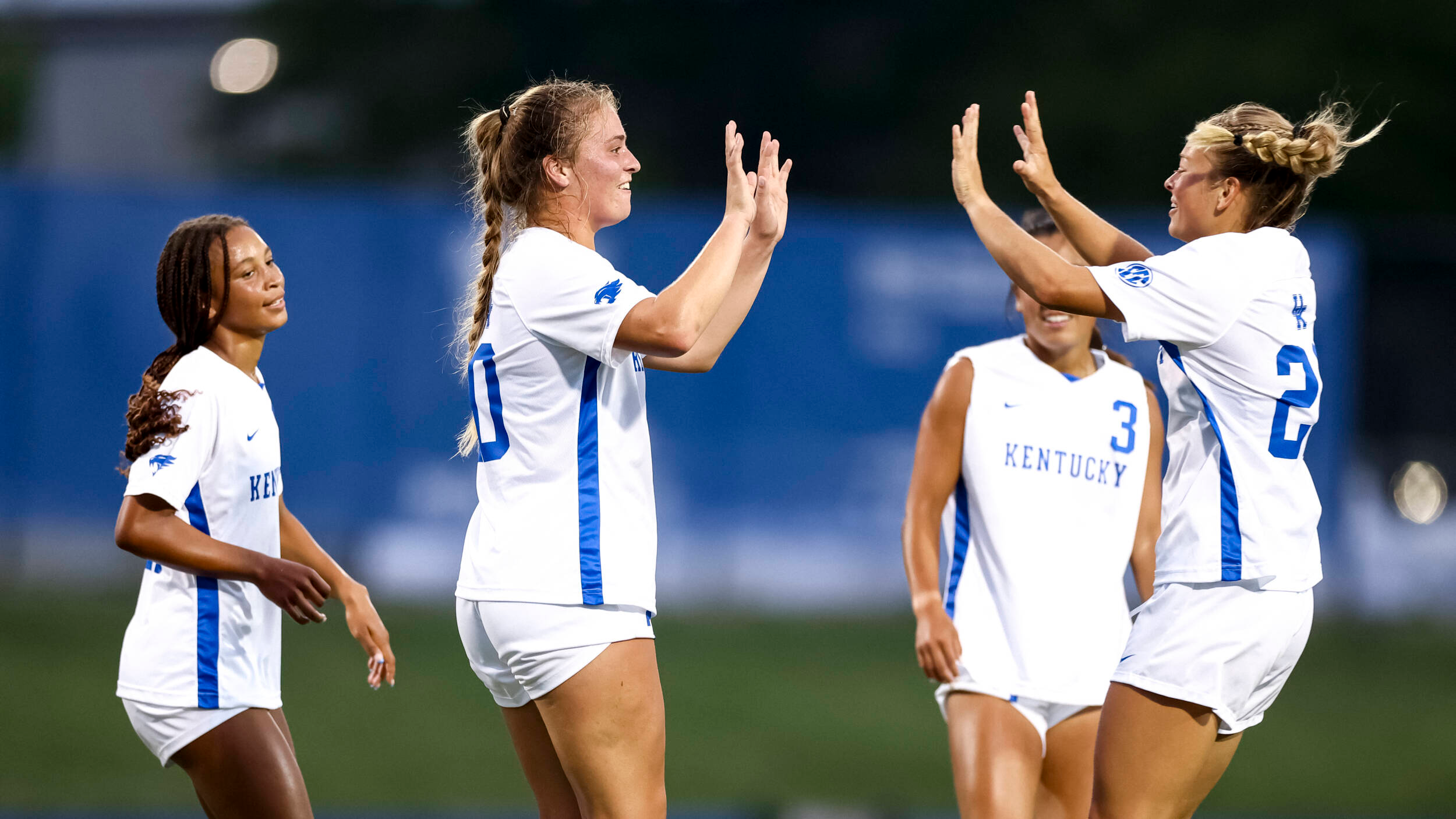 Jordyn Rhodes Scores Two, Cats Power Past Racers