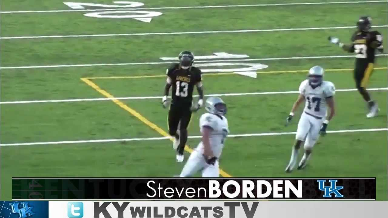 UK Football Signing Day 2013 - Steven Borden