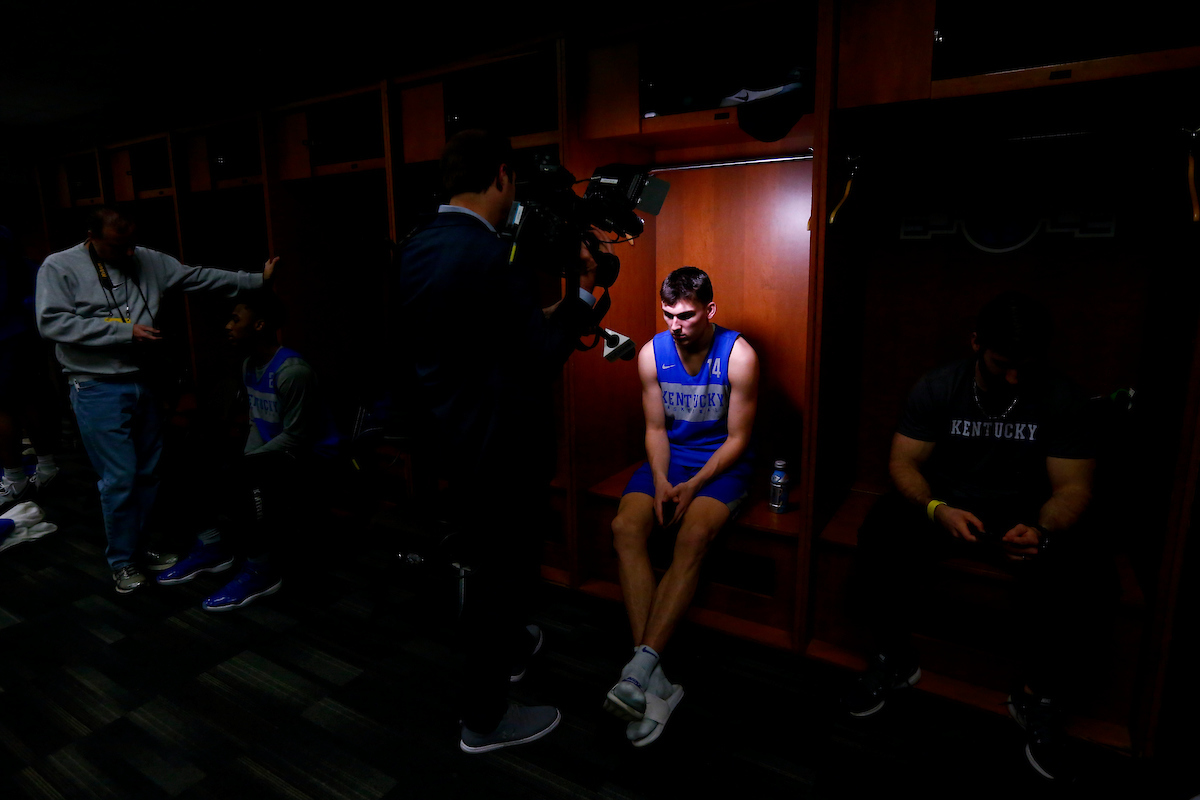 Tyler Herro.

Practice and pressers. 

Photo by Chet White | UK Athletics