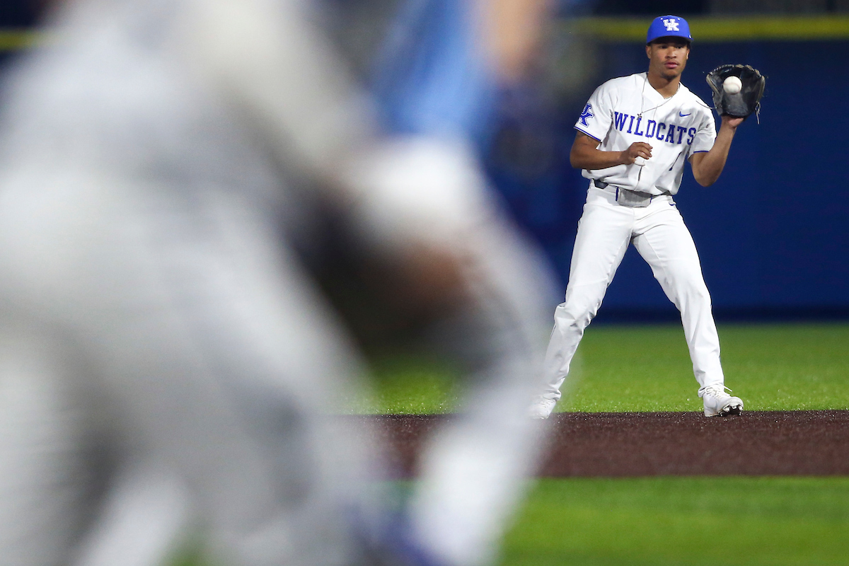 Daniel Harris IV.

Kentucky beats Morehead 7-5.

Photo by Grace Bradley | UK Athletics