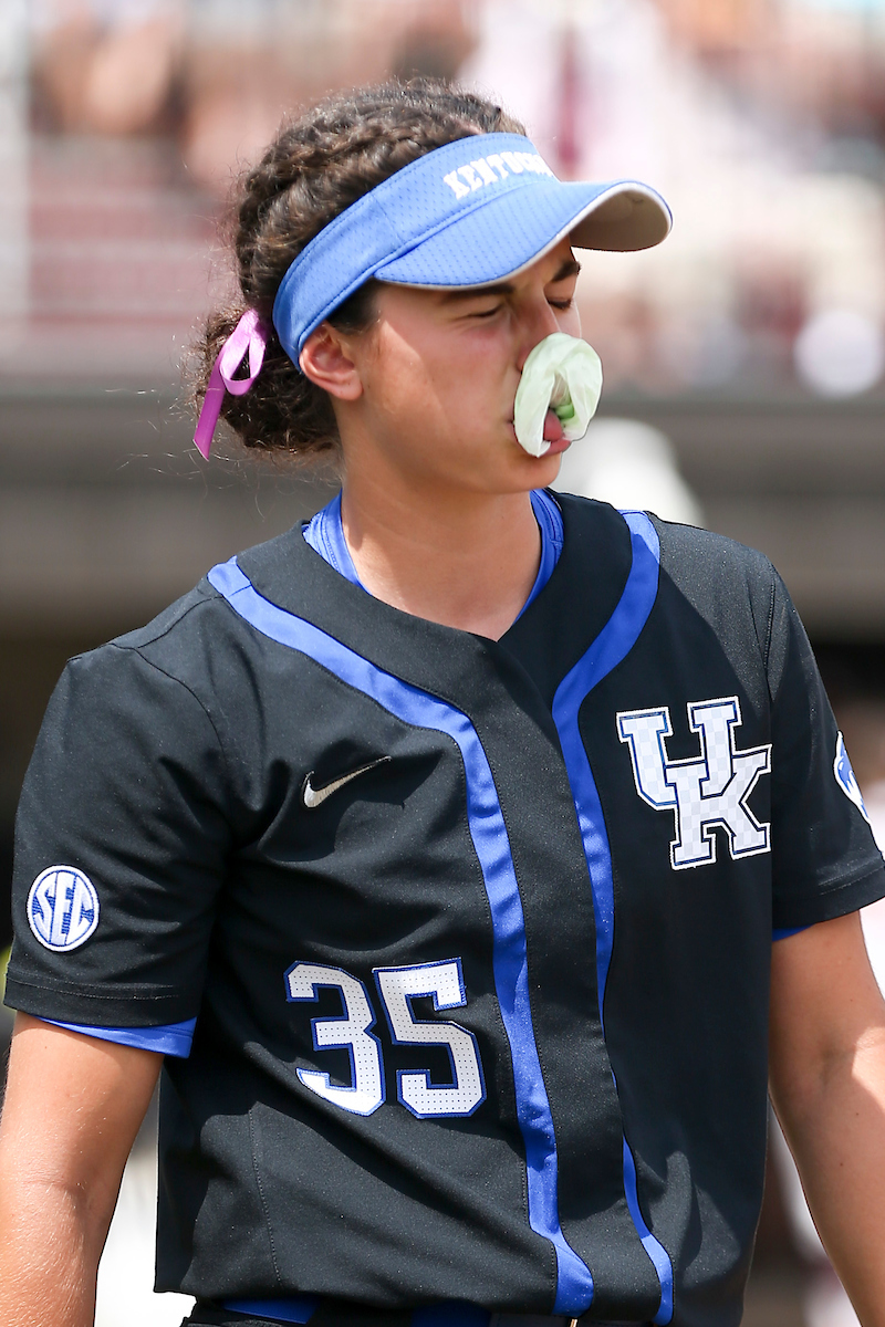 Alexia Lacatena.

Kentucky defeats Virginia Tech 5-4.

Photo by Grace Bradley | UK Athletics