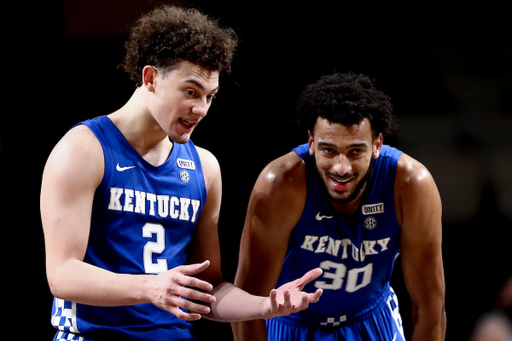 Devin Askew. Olivier Sarr.

Kentucky beat Vanderbilt 82-78.

Photo by Chet White | UK Athletics