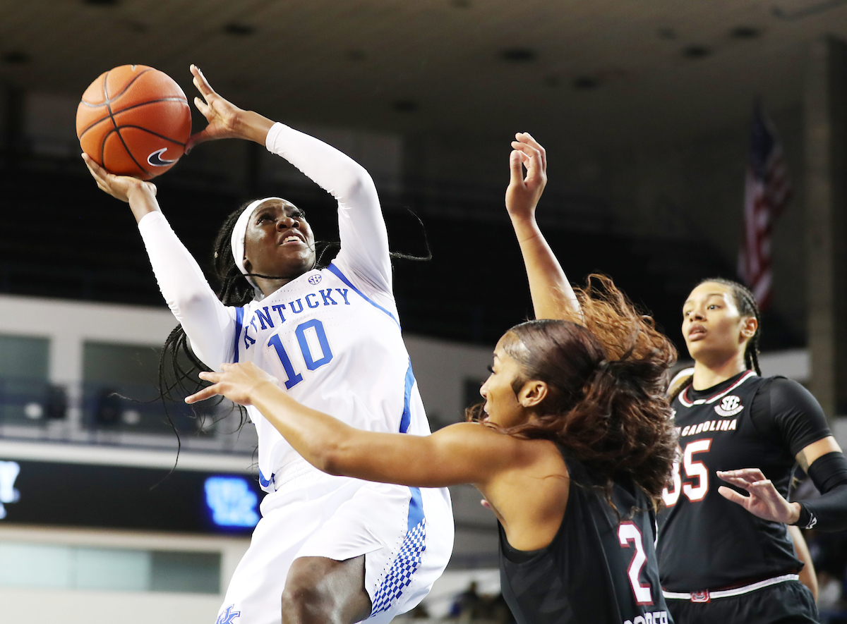 Rhyne Howard

The UK Women's Basketball falls to South Carolina. 

Photo by Britney Howard | UK Athletics