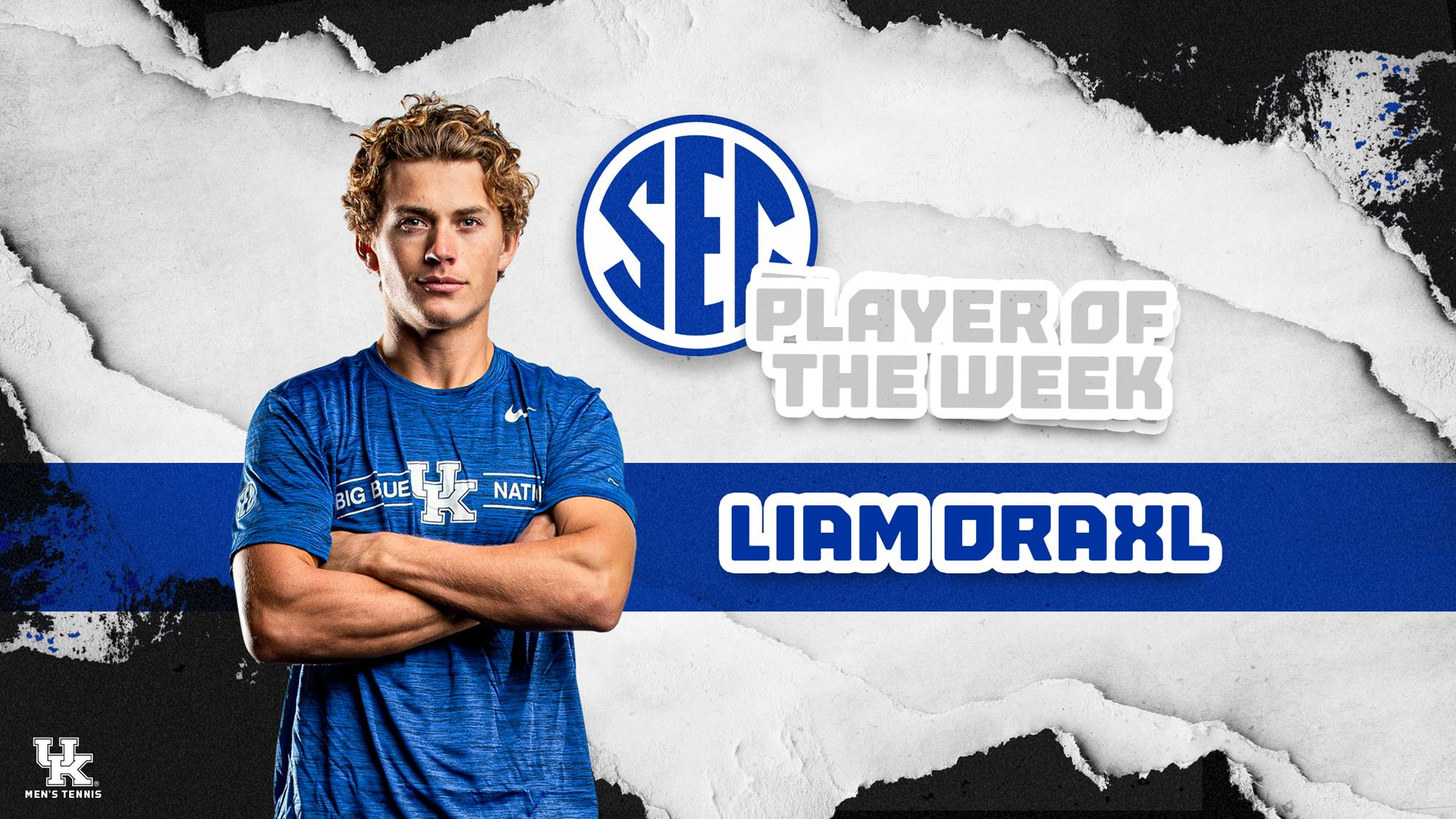 Liam Draxl Named SEC Player of the Week