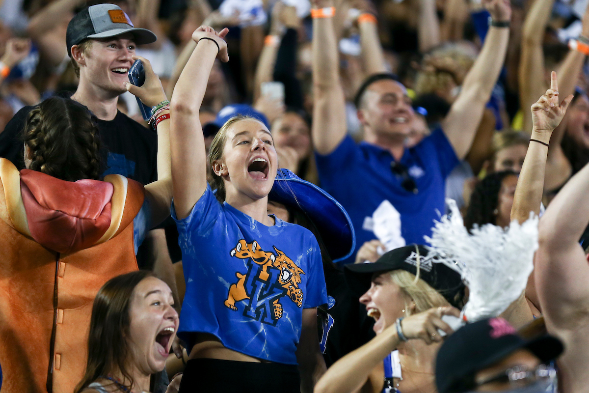 Fans.

UK beat LSU 42-21.

Photo by Grace Bradley | UK Athletics