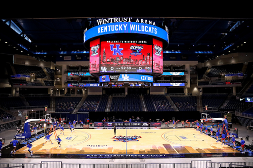 Wintrust Arena. 

Kentucky loses to DePaul 86-82.

Photo by Eddie Justice | UK Athletics