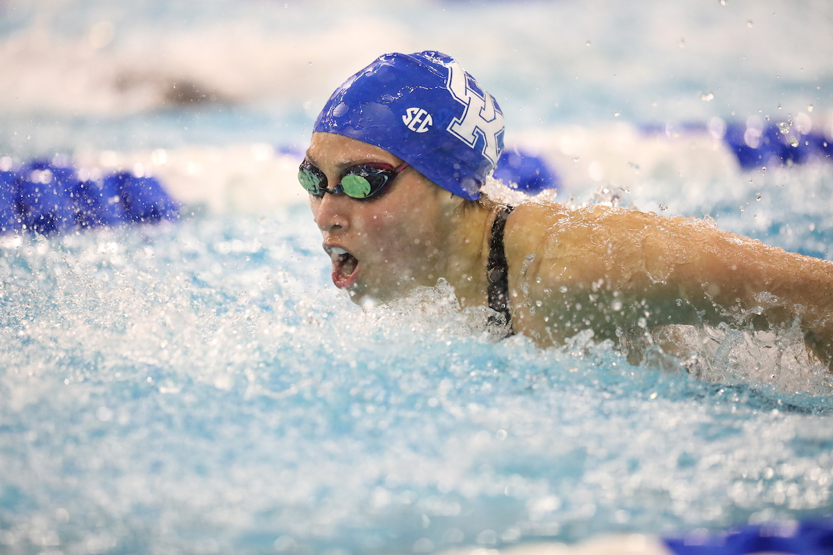 Asia Seidt.

UK Women's Swimming & Diving in action on day two of the 2019 NCAA Championships on Wednesday, March 21, 2019.

Photo by Noah J. Richter | UK Athletics