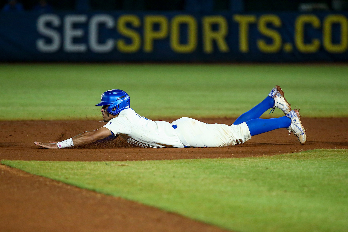 Devin Burkes.Kentucky loses to Tennessee 2-12.Photo by Sarah Caputi | UK Athletics
