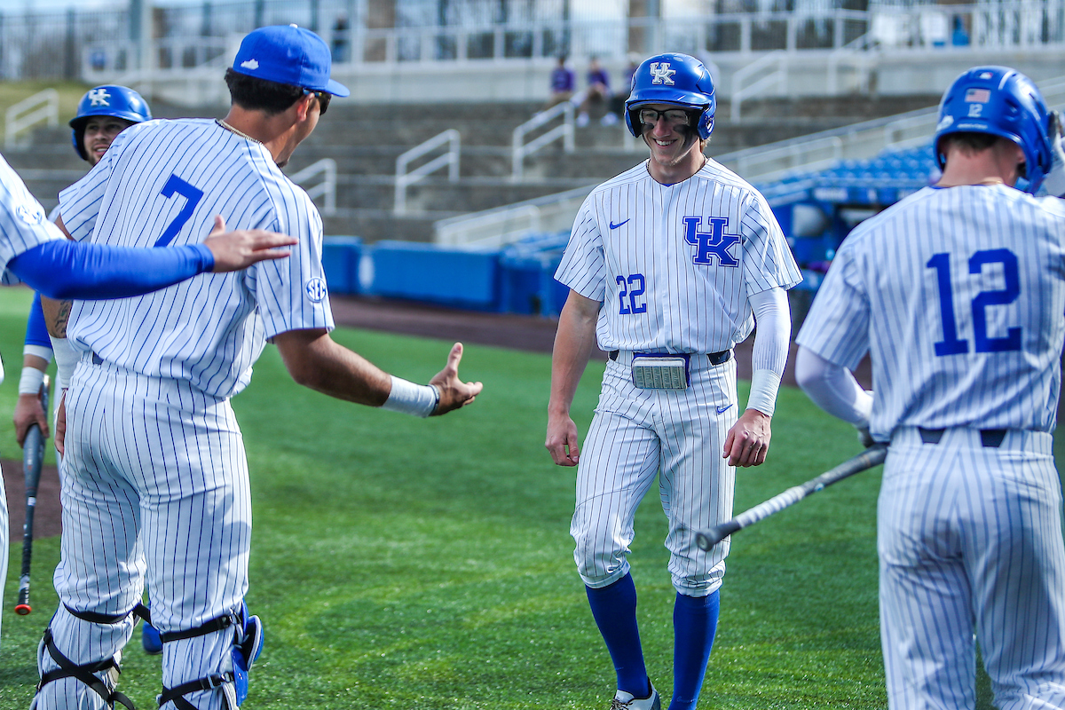 John Thrasher.

Kentucky defeats High Point 9-5.

Photo by Sarah Caputi | UK Athletics