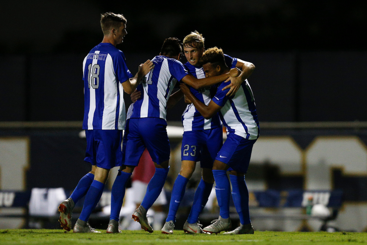 Daniel Evans. Cole Guindon.

Men's Soccer falls to Florida International 3-2.

Photo by Michael Reaves | UK Athletics