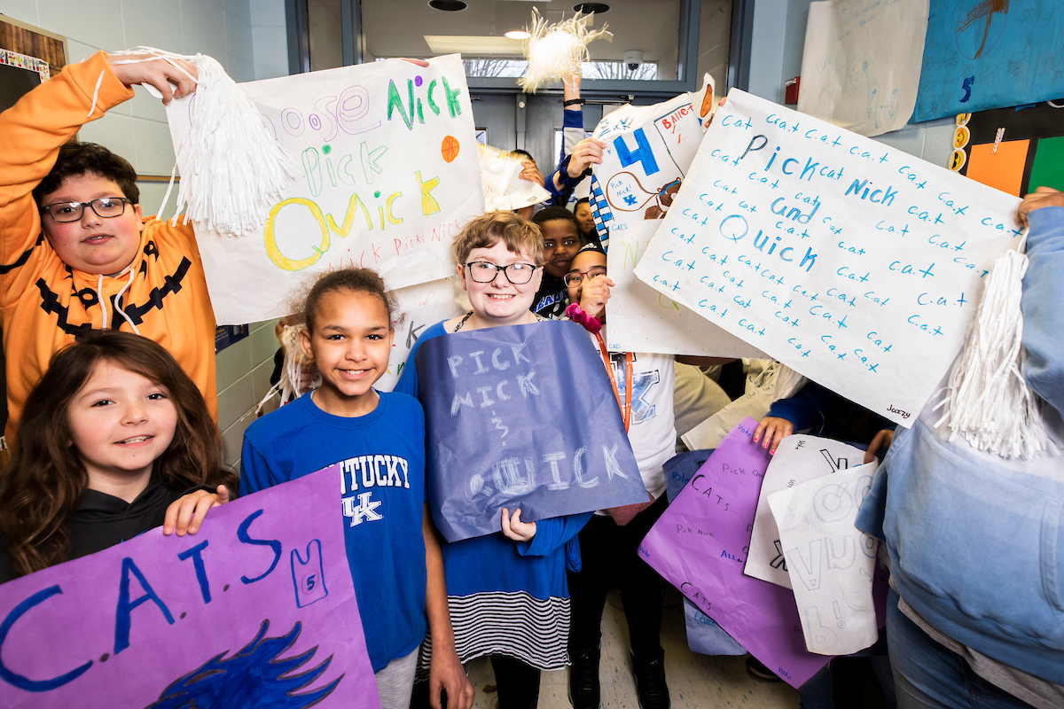 Nick Richards and Immanuel Quickley. #PickNickAndQuick. 

Photo by Chet White | UK Athletics