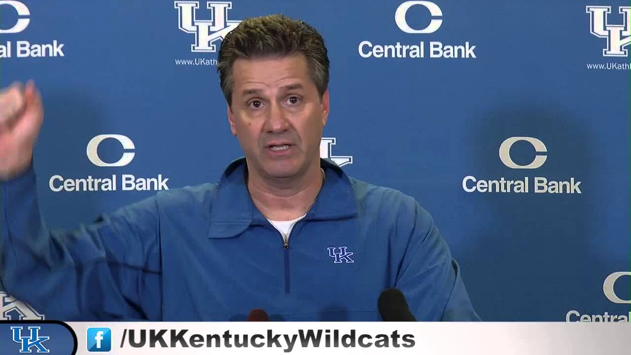 Kentucky Wildcats TV: Coach Calipari Pre-Alabama