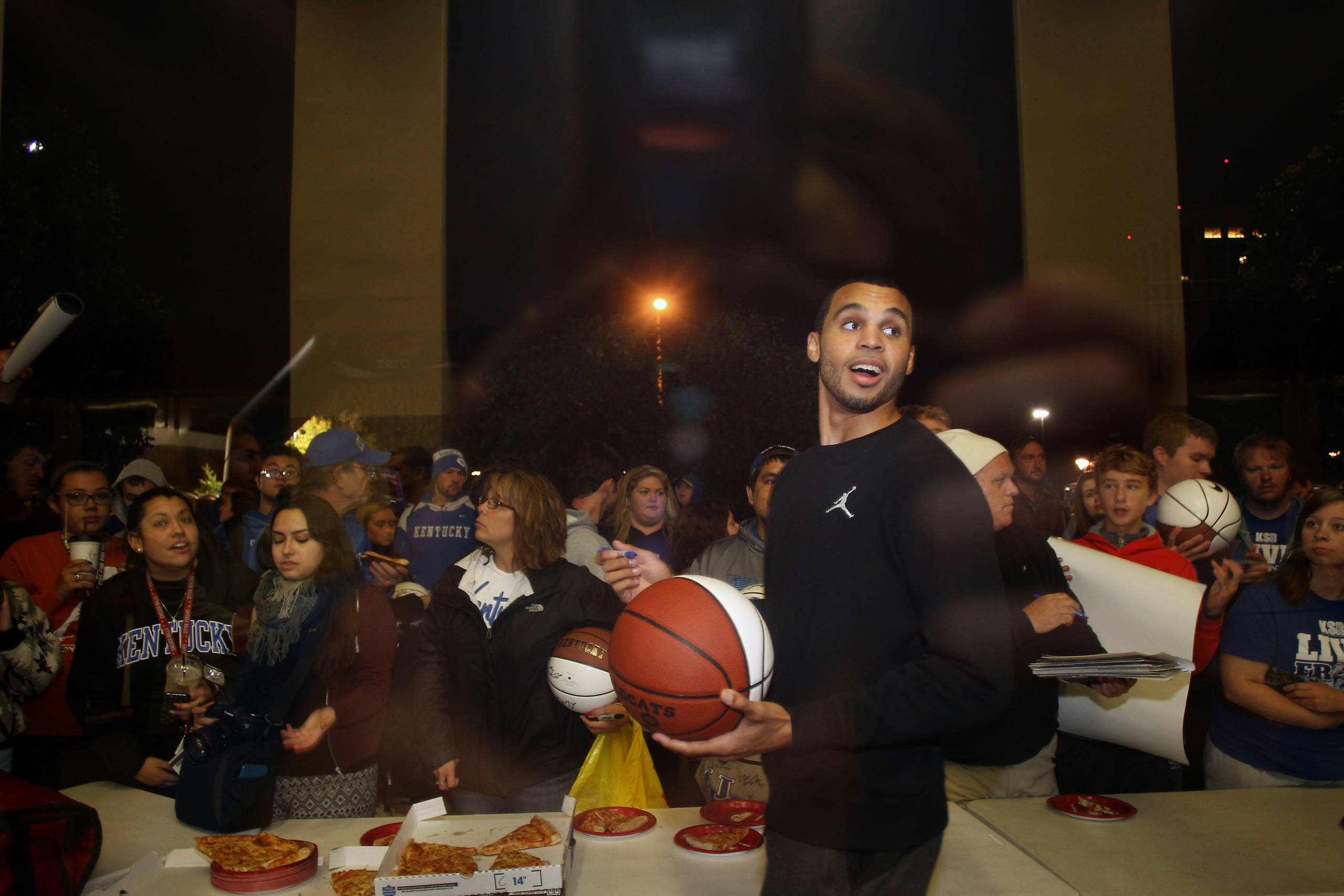 Photo Gallery: Cal, Cats Visit Big Blue Madness Campers