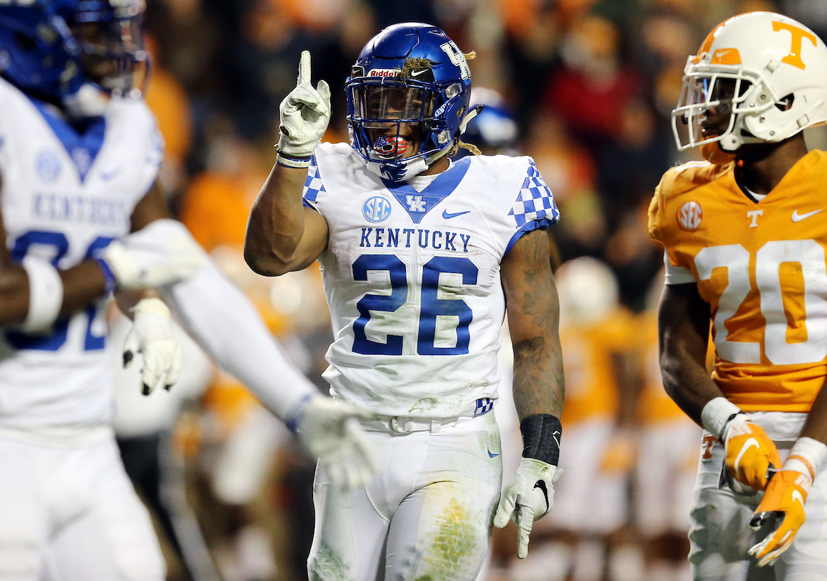 Benny Snell


Football falls to Tennessee 24-7.

Photo by Britney Howard  | UK Athletics