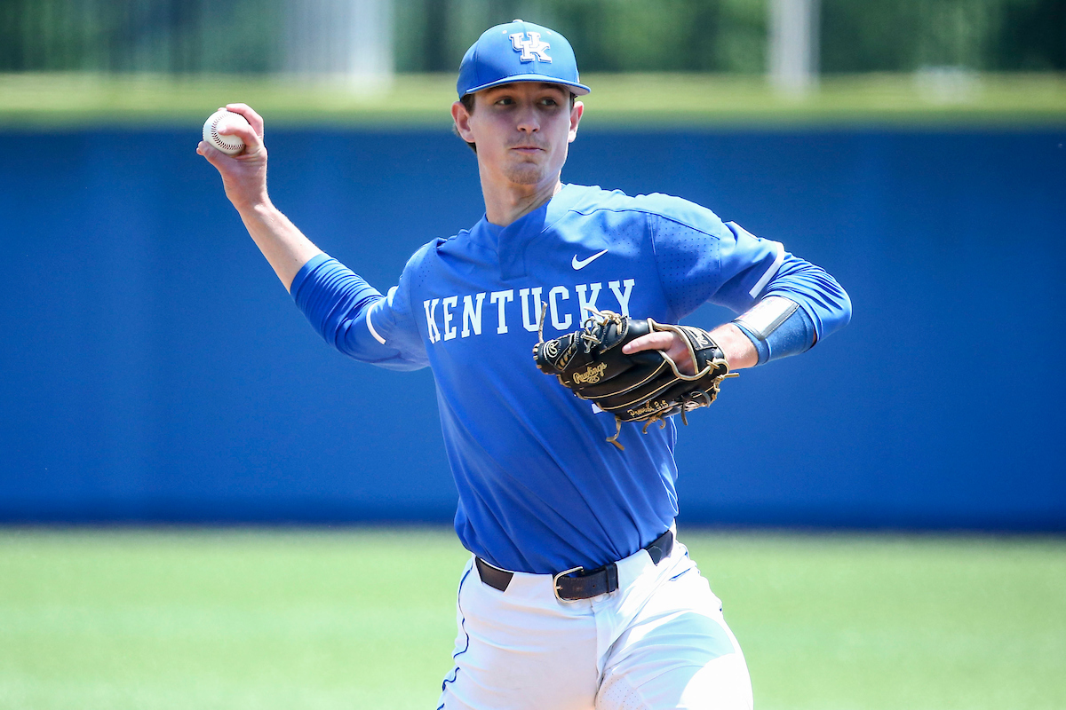 Zack Lee.Kentucky beats Auburn 5-1.Photo by Sarah Caputi | UK Athletics