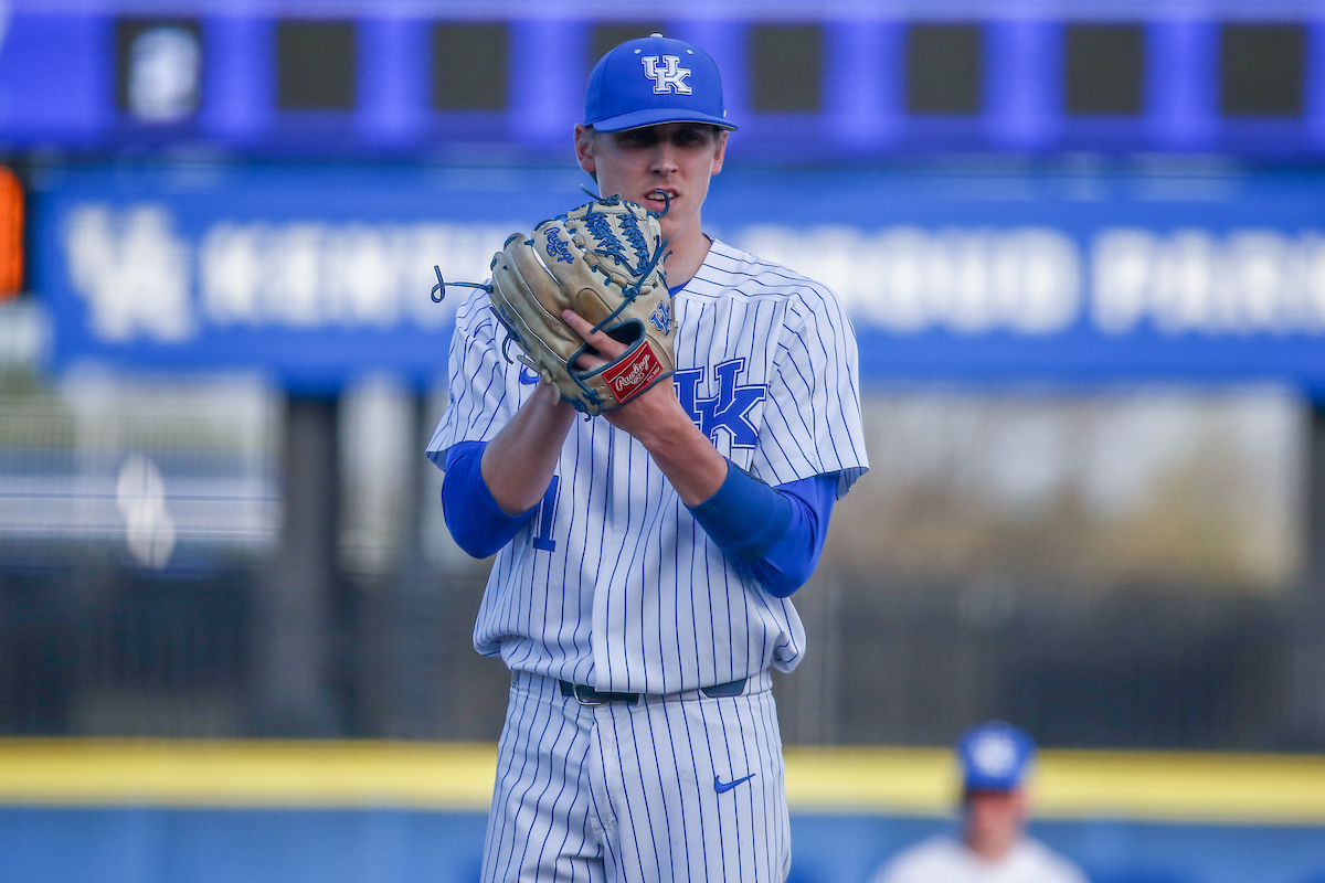 Alex Degen.Kentucky beats Bellarmine 4 - 3.Photo by Sarah Caputi | UK Athletics