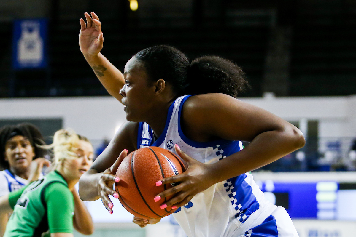 Olivia Owens.

Kentucky beats Marshall 79-45.

Photo by Hannah Phillips | UK Athletics