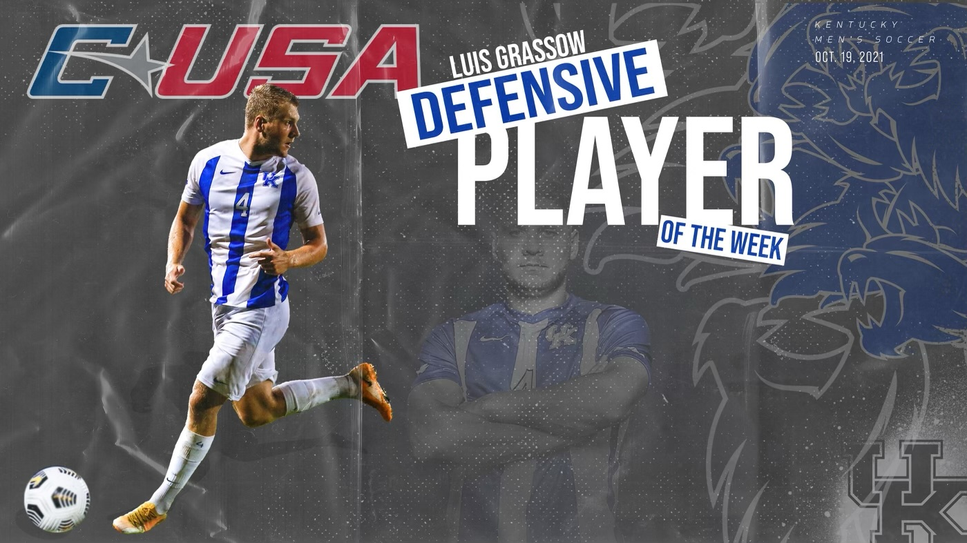 Luis Grassow Named C-USA Defensive Player of the Week