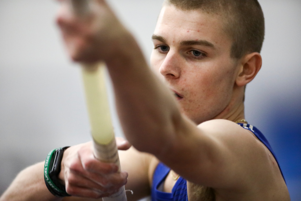 Matthew Peare. 

Jingle Bells Open.

Photo by Isaac Janssen | UK Athletics