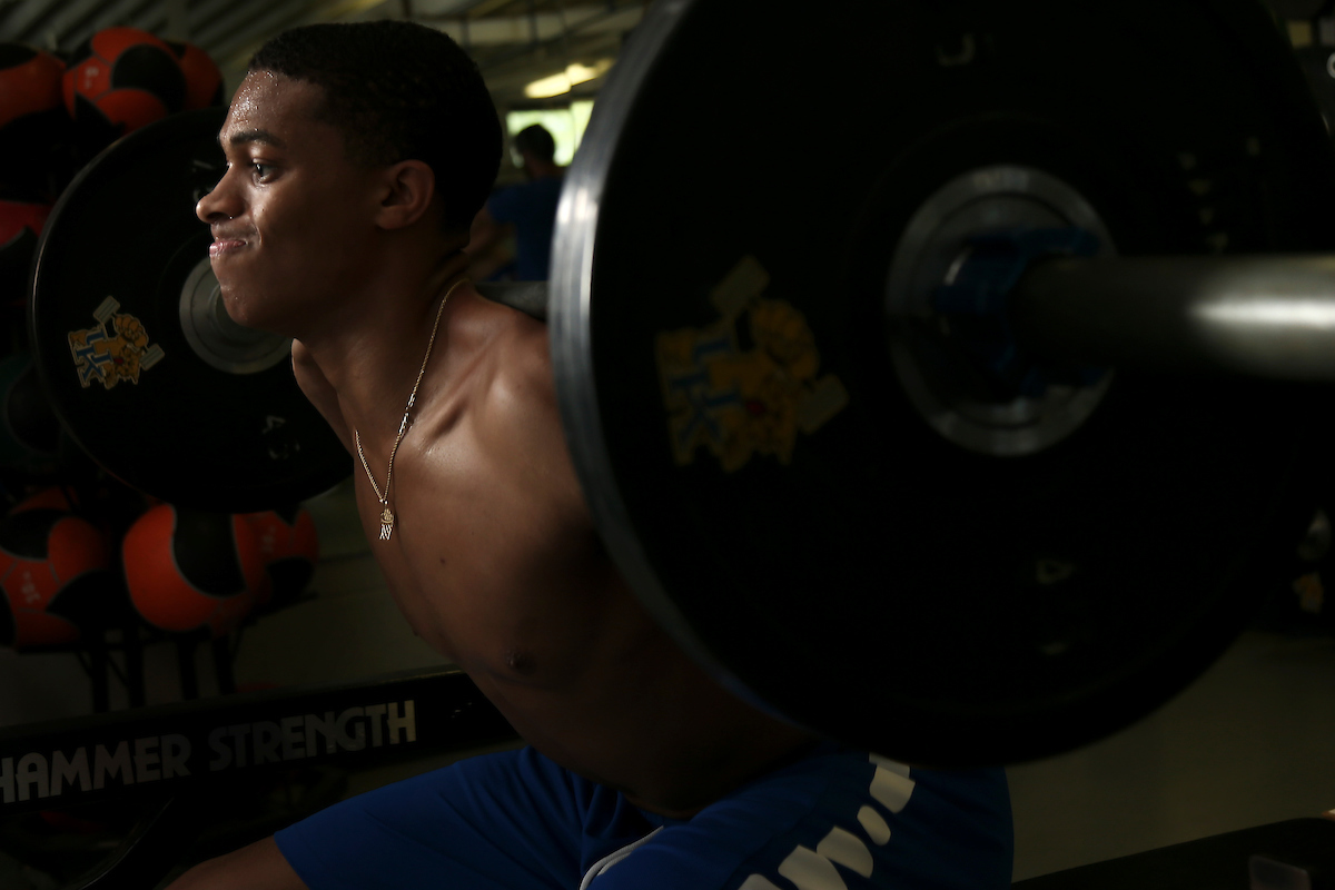 Big Blue Caravan. Somerset, Ky. Somerset Kroger. June 21, 2018.

Photo by Chet White | UK Athletics