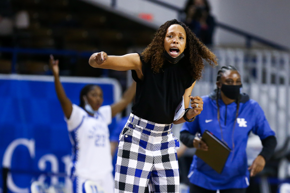 Kyra Elzy.

Kentucky beats Arkansas 75-64.

Photo by Hannah Phillips | UK Athletics