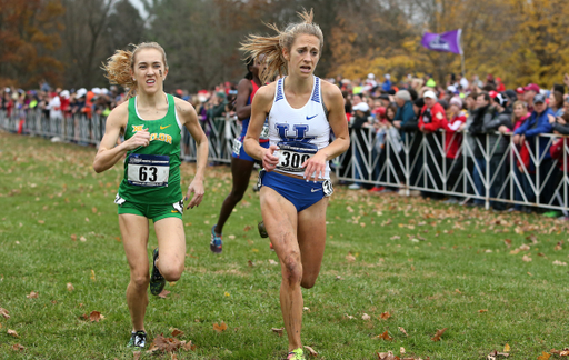Katy Kunc placed 41st at the 2017 NCAA Championships in Louisville, Ky. on Saturday, Nov. 18.