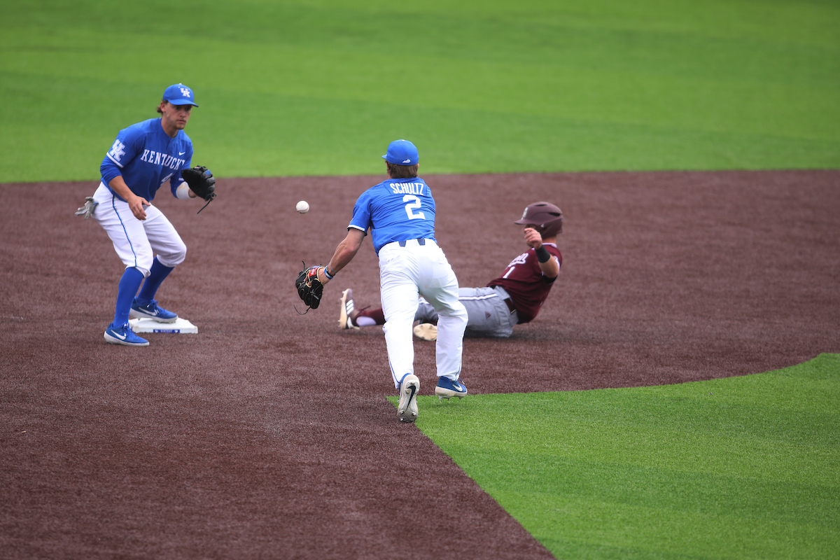 Austin Shultz.

University of Kentucky baseball vs. Texas A&M.

Photo by Quinn Foster | UK Athletics