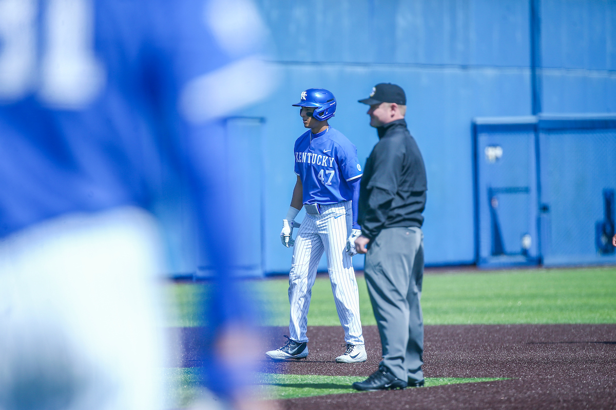 Ryan Ritter.

Kentucky defeats High Point 14-3.

Photo by Sarah Caputi | UK Athletics