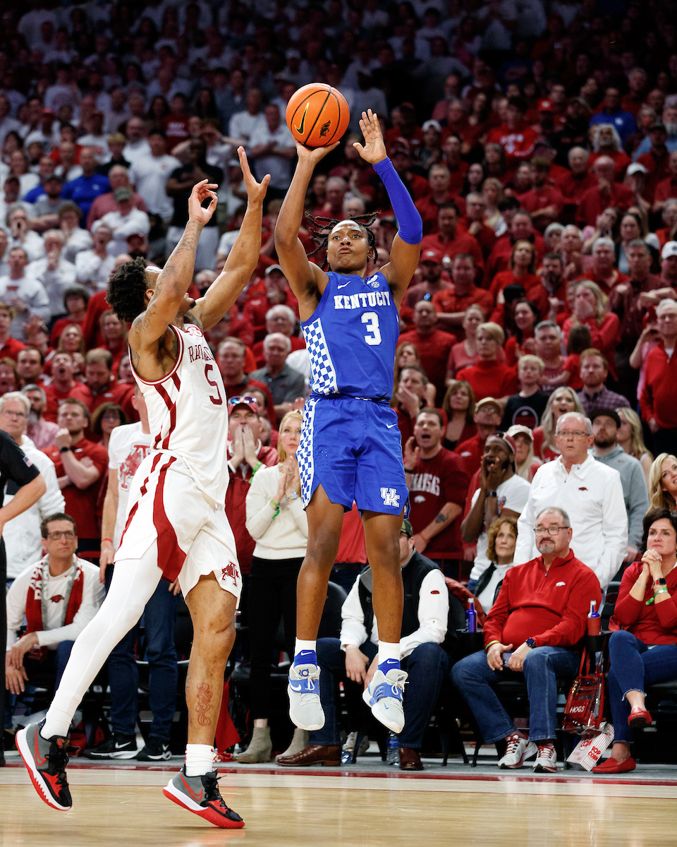 TyTy Washington Jr.

Kentucky falls to Arkansas, 75-73.

Photo by Elliott Hess | UK Athletics