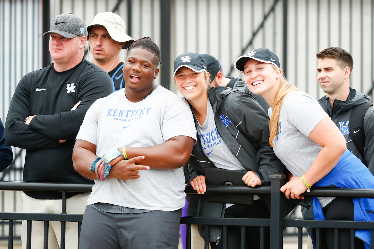 Keith McBride.Noah Castle. Charles Lenford. Molly Leppelmeier. Nicole Fautsch. Dan Marant.

Day one of the 2019 SEC Outdoor Track and Field Championships.