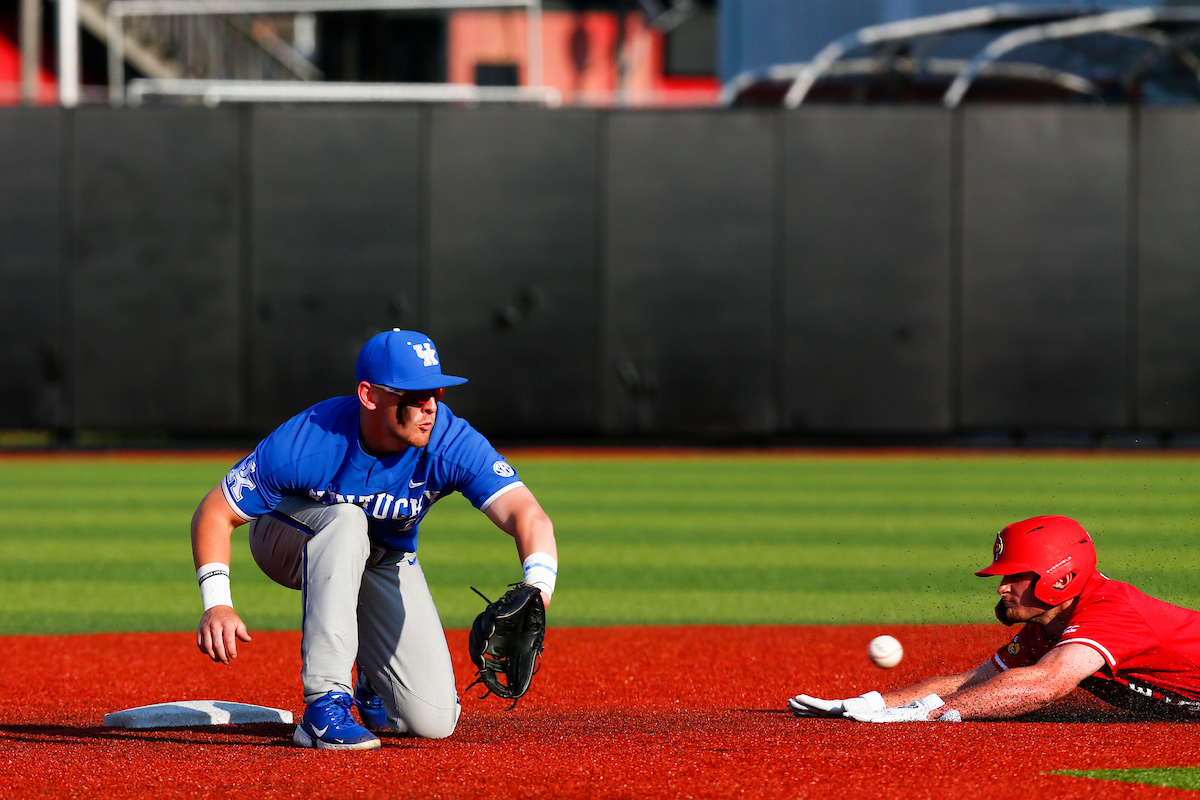 Chase Estep. 

Kentucky beats Louisville, 11-7. 

Photo By Barry Westerman | UK Athletics