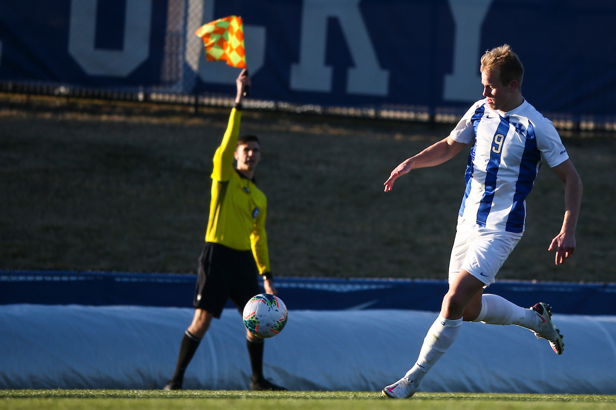 Eythor Bjorgolfsson.

Kentucky ties Akron 1-1.

Photo by Grace Bradley | UK Athletics