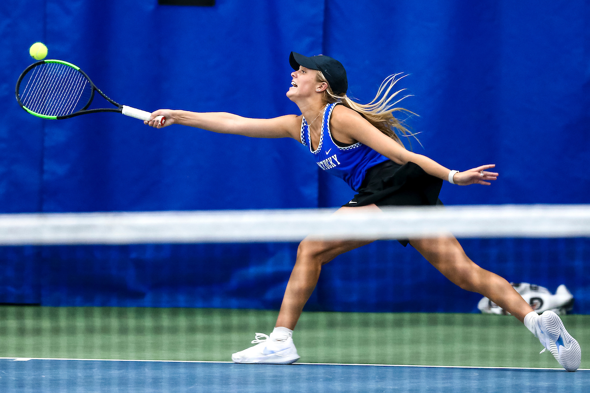 Ellie Eades.

Kentucky falls to Florida 4-2.

Photo by Eddie Justice | UK Athletics