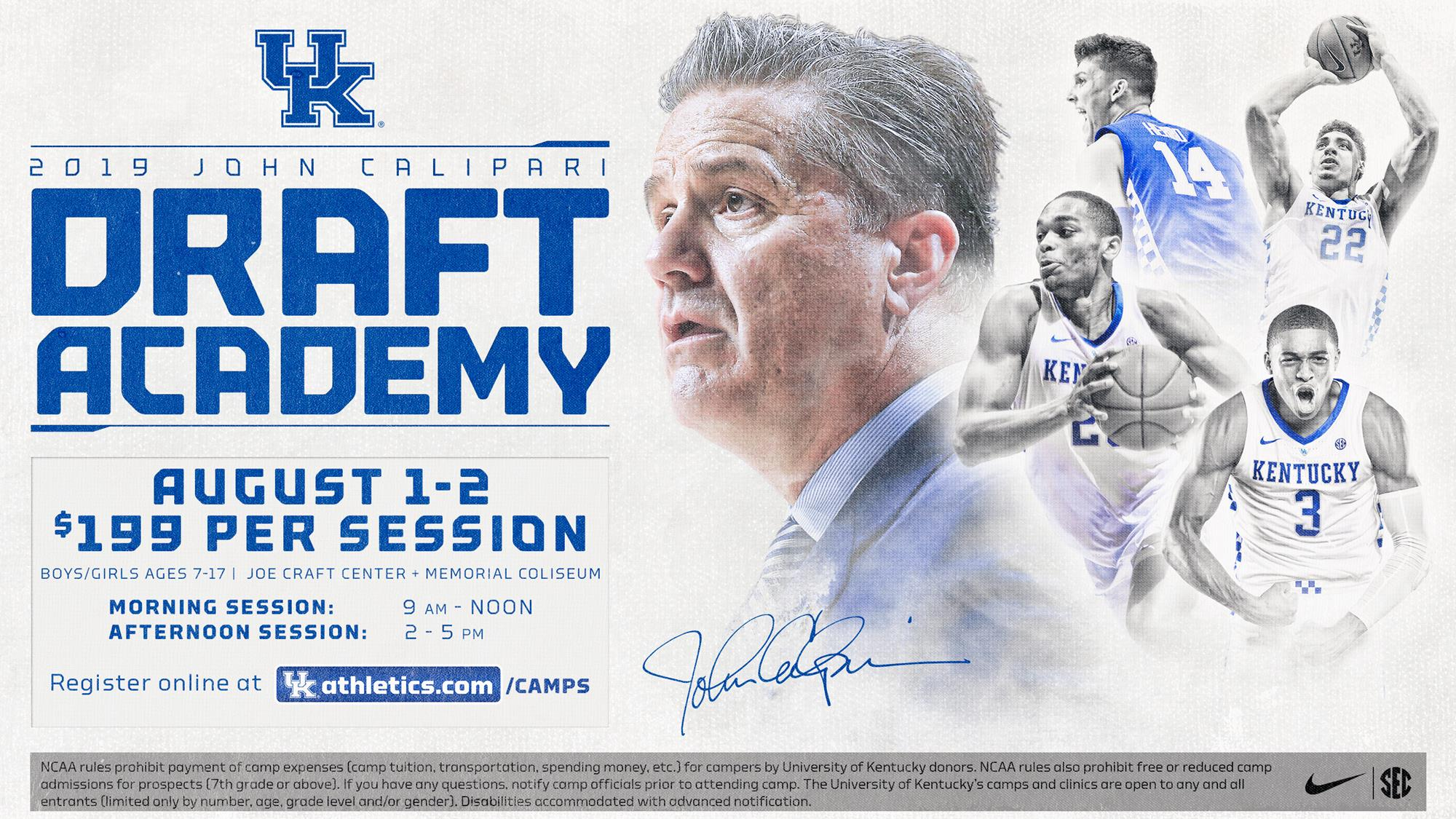 Registration for 2019 John Calipari Draft Academy Now Open