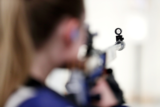 Rifle faces Akron. 

Photo by Britney Howard  | UK Athletics