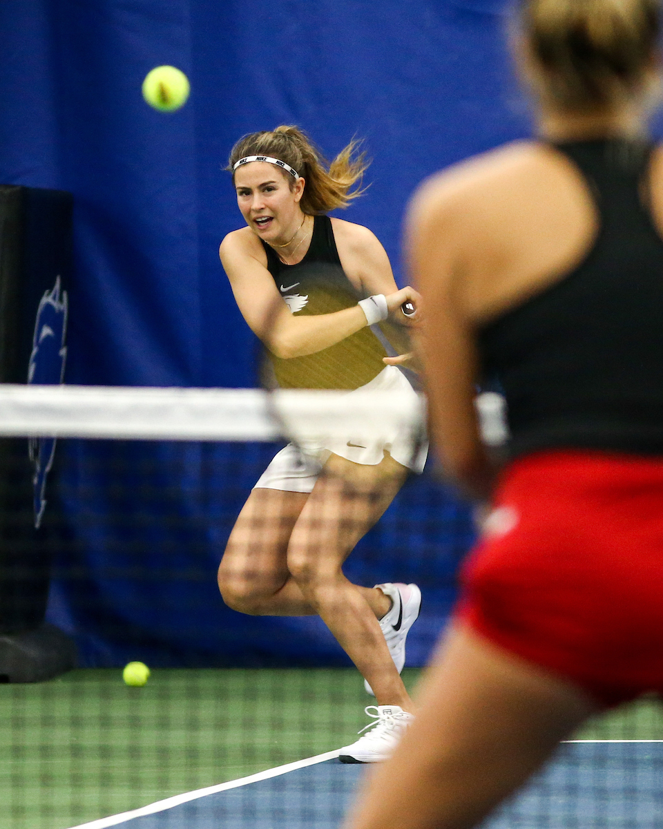 Carla Girbau. 

Kentucky beats Miami 7-0.

Photo by Eddie Justice | UK Athletics