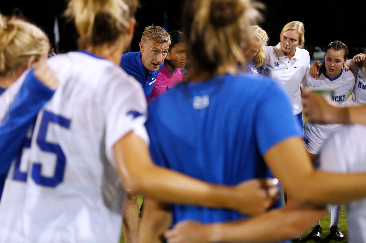 Ian Carry. Team.

The University of Kentucky women's soccer team beat SIUE 2-1 in the Cats season openr on Friday, August 17, 2018, at The Bell in Lexington, Ky.

Photo by Chet White | UK Athletics