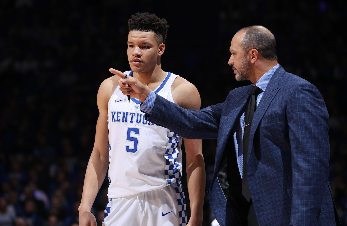 Kevin Knox.

The University of Kentucky men's basketball team beats Vanderbilt 83-81 on Tuesday, January 30, 2018 at Rupp Arena in Lexington, Ky.

Photo by Elliott Hess | UK Athletics