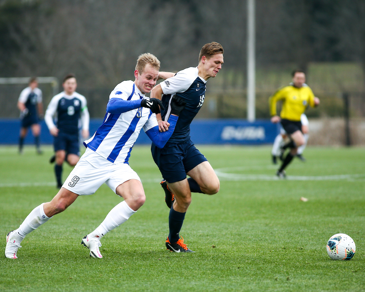 Eythor Bjorgolfsson. 

Kentucky beats Xavier 2-1.

Photo by Eddie Justice | UK Athletics