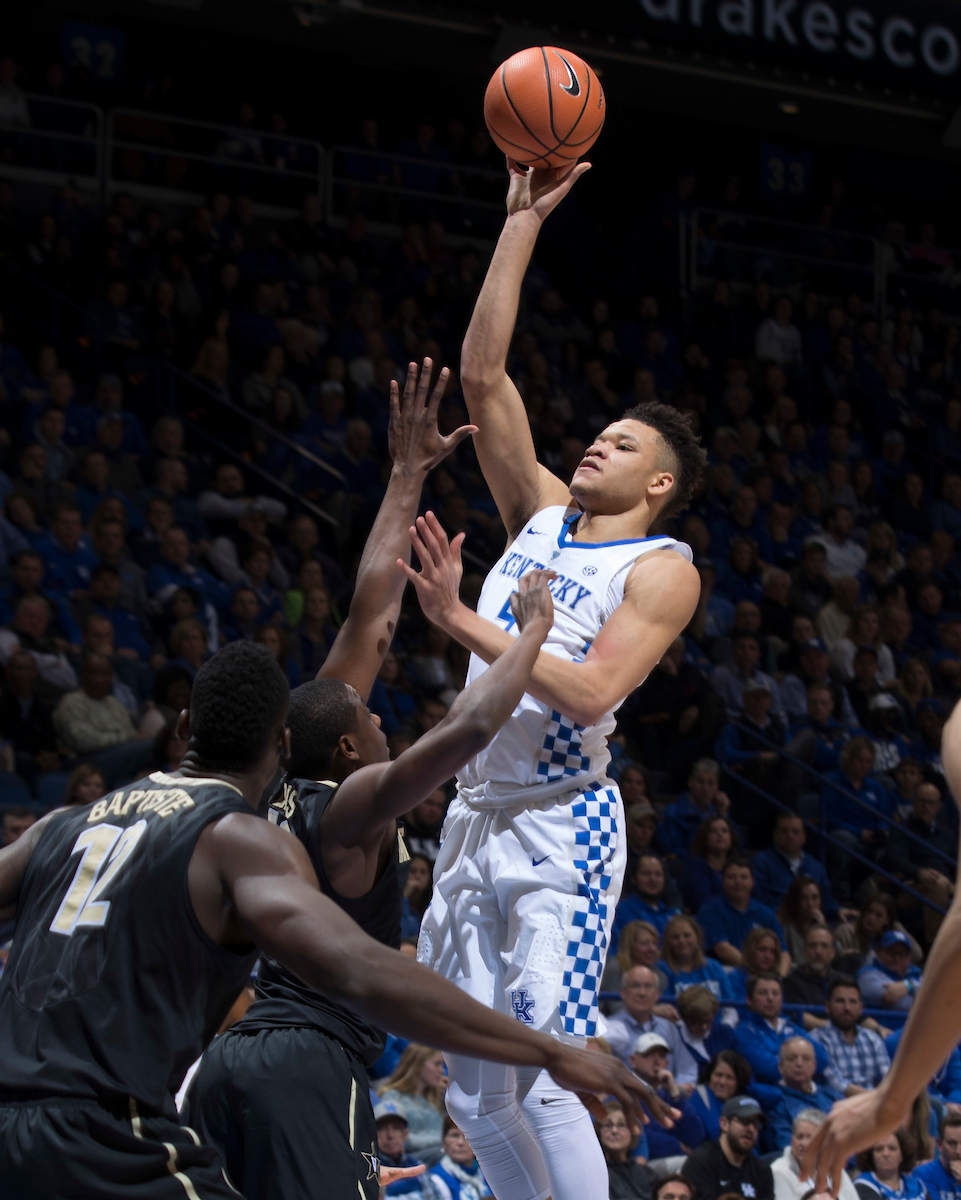 Kevin Knox.

The University of Kentucky men's basketball team beats Vanderbilt 83-81 on Tuesday, January 30, 2018 at Rupp Arena in Lexington, Ky.


Photos by Mark Cornelison | UK Athletics