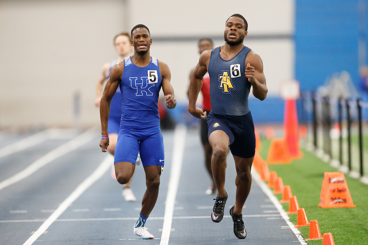 KENROY WILLIAMS.

Day two of the McCravy-Green Invitational in Lexington, Ky.

Photo by Elliott Hess | UK Athletics