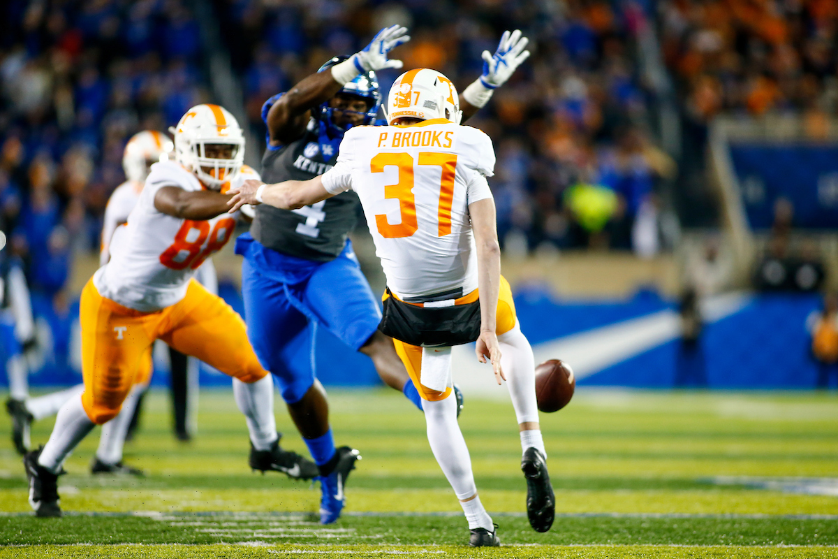 Josh Paschal. 

Kentucky falls to Tennessee  17-13.

Photo By Barry Westerman | UK Athletics