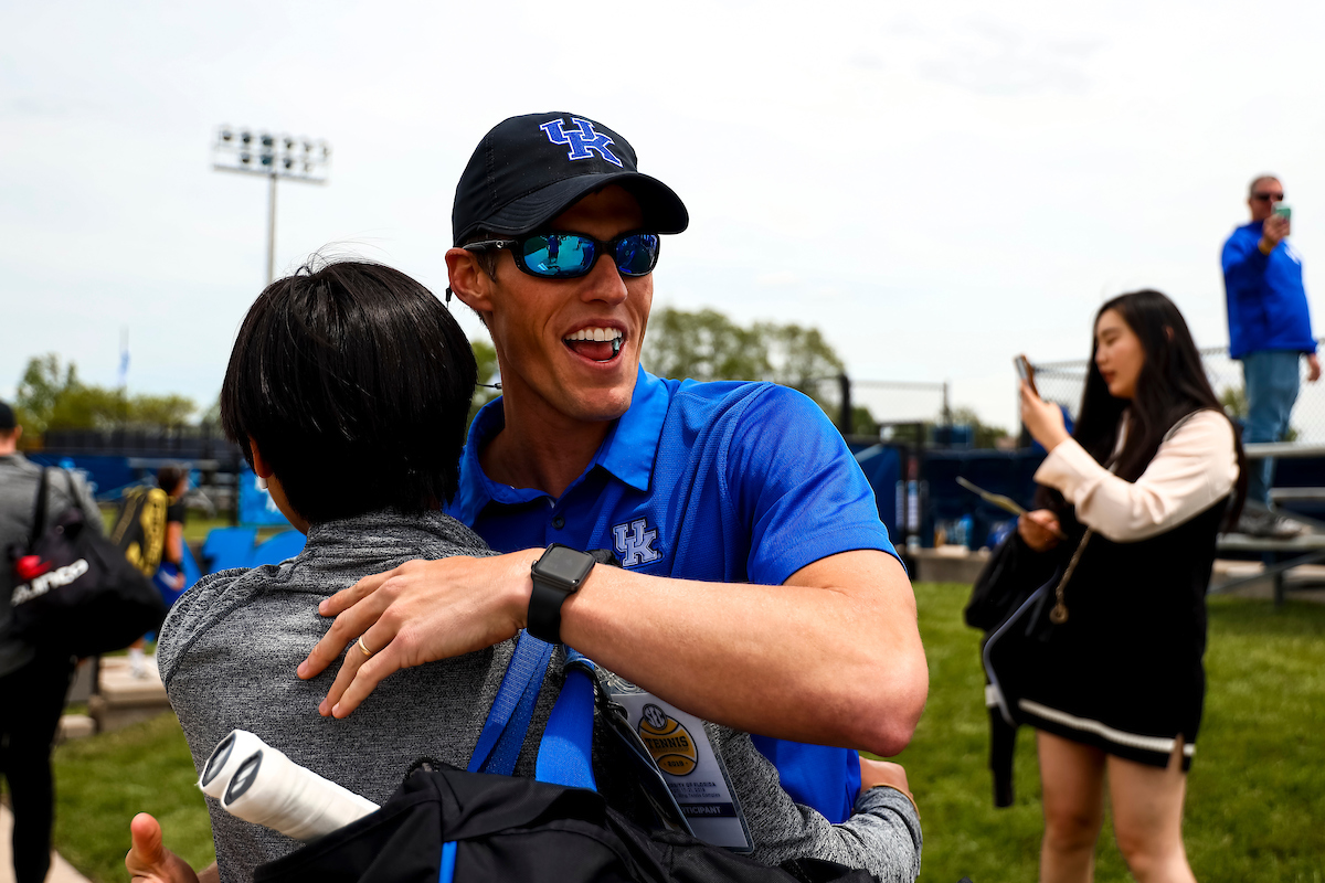 Fan.

Kentucky falls to Virginia 4-0 at the National Championship.

Photo by Eddie Justice | UK Athletics
