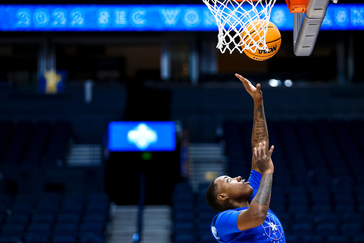 Dre’Una Edwards.

Kentucky shootaround day one for the SEC Tournament.

Photo by Eddie Justice | UK Athletics
