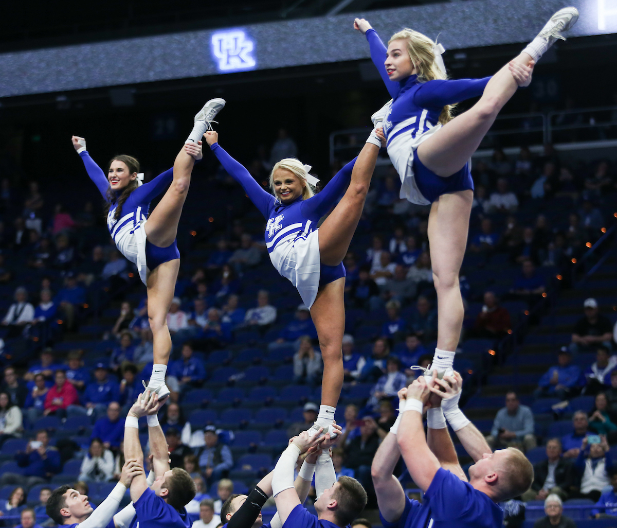 Cheer

The UK Women's Basketball team beat Florida 62-51. 

Photo by Hannah Phillips | UK Athletics