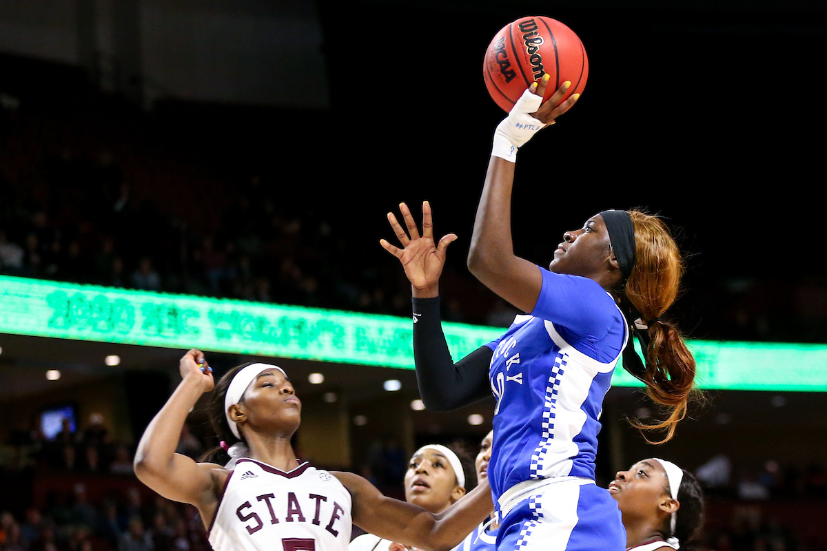 Rhyne Howard. 

Kentucky falls to Mississippi State 77-59.

Photo by Eddie Justice | UK Athletics