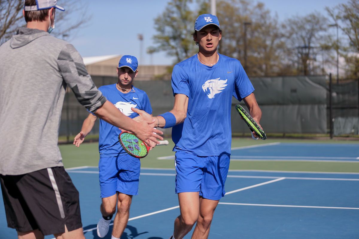 Alexandre Leblanc and Joshua Lapadat.

Kentucky beats Ole Miss 5 - 2.

Photo by Sarah Caputi | UK Athletics