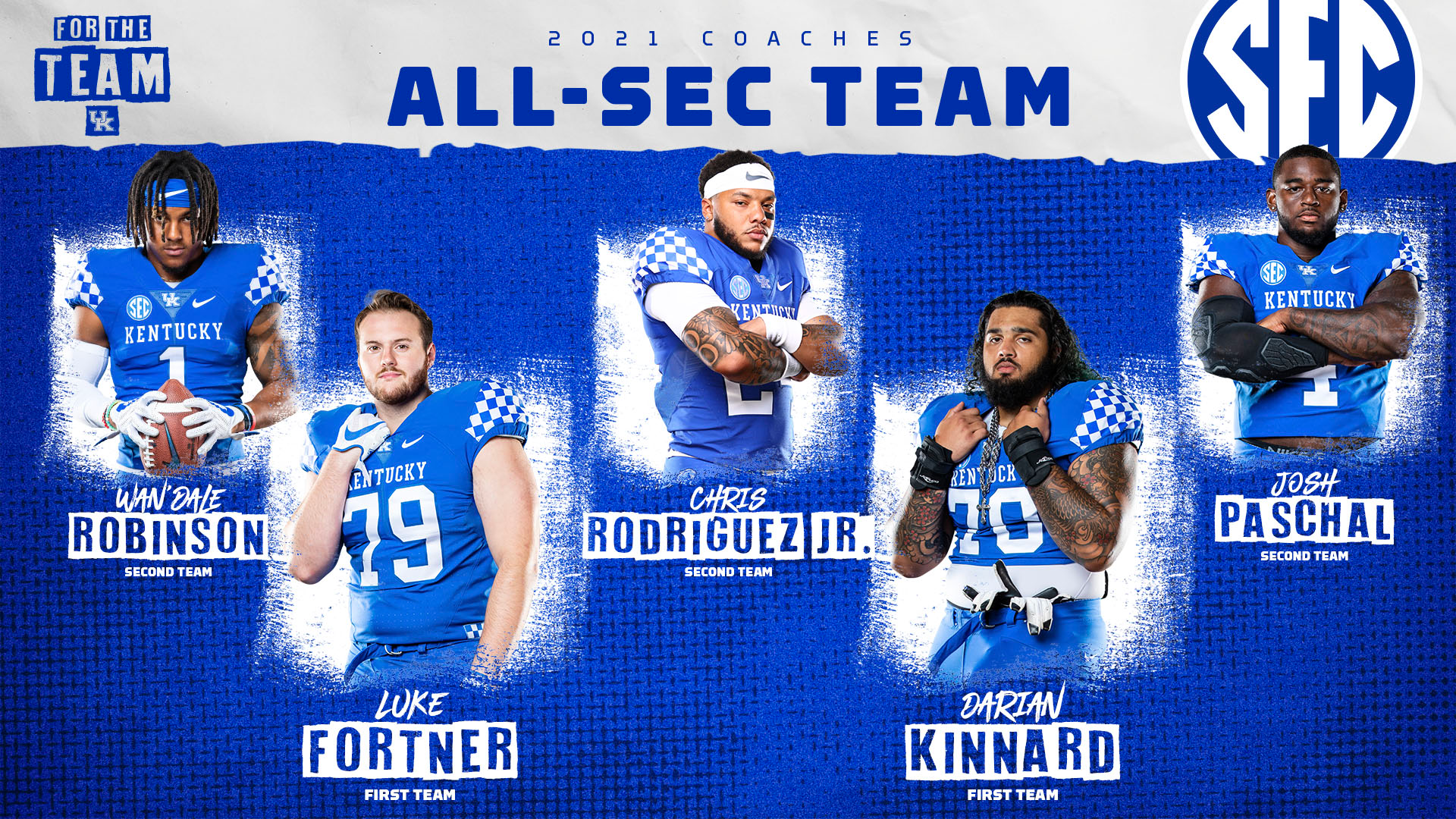 Five Wildcats Named to Coaches’ All-SEC Teams