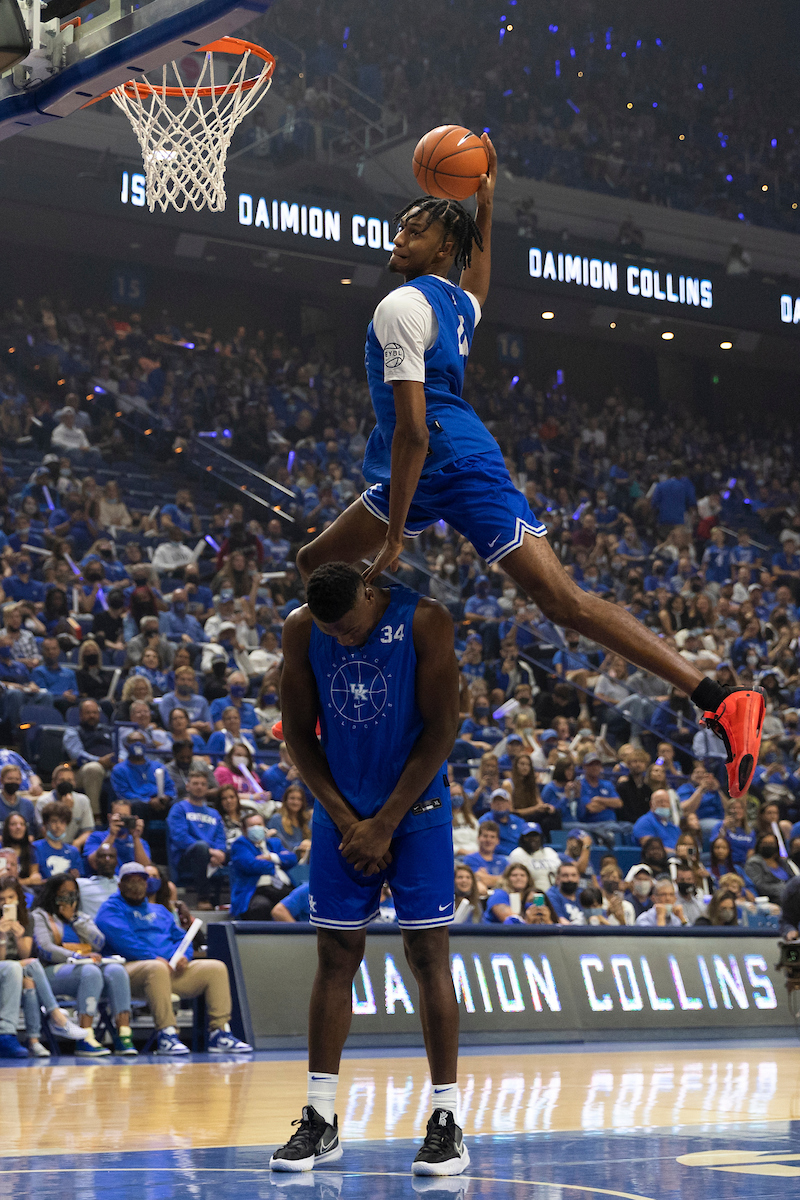 Daimion Collins.

Big Blue Madness.

Photo by Grant Lee | UK Athletics